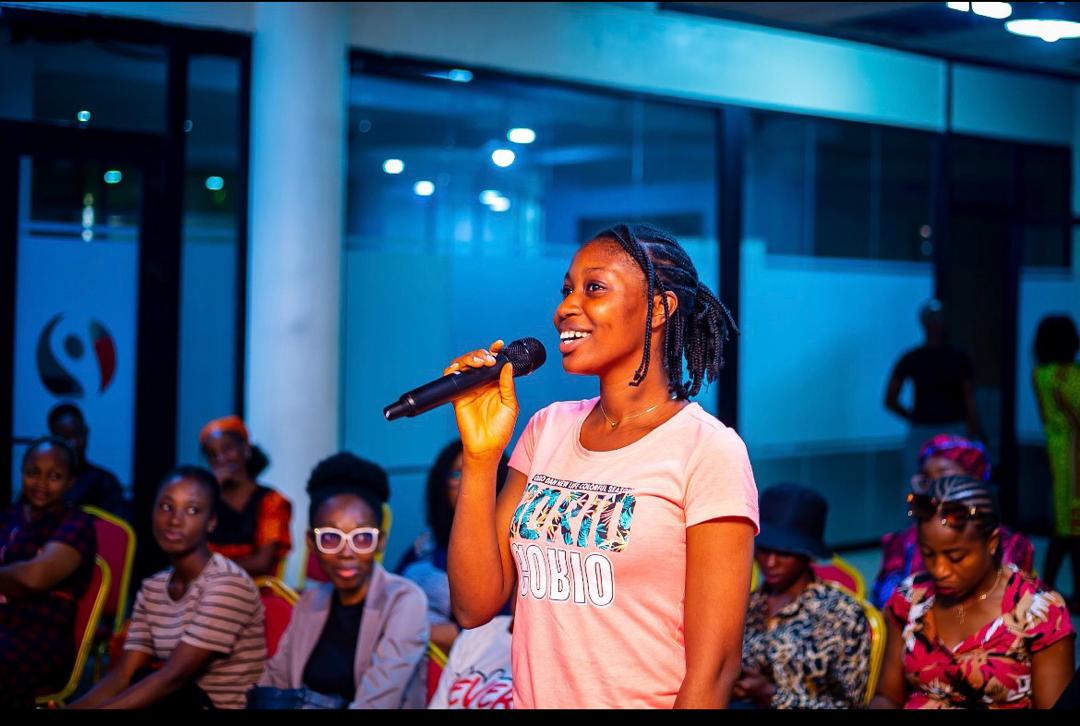 Woman determined to succeed in tech