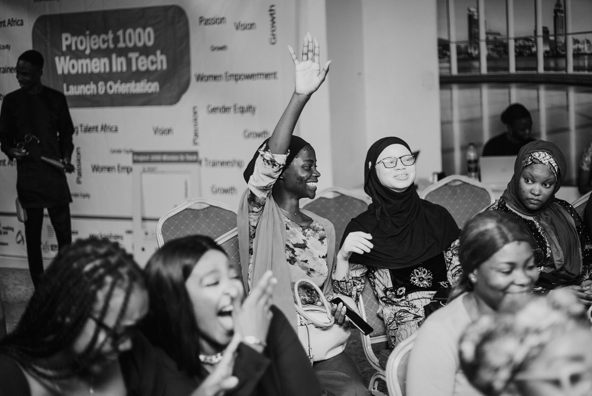 Women celebrating empowerment
